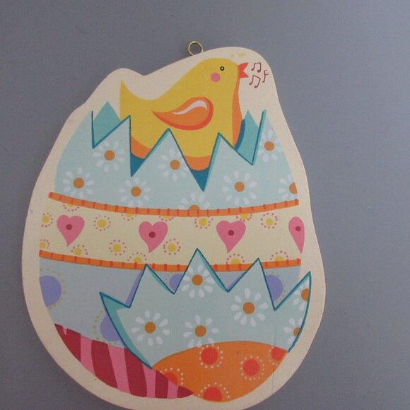 Lillian Vernon 6" Interchangeable 7 Piece Lot Wooden Holiday Door Ornaments 2000 - Picture 9 of 11